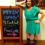Amy Angelilli teaches life...er, improv!